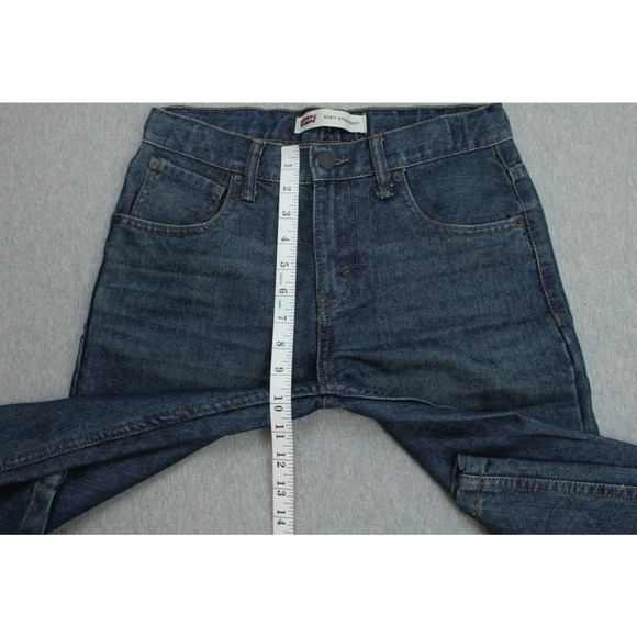Levi's Jeans Womens 16R (28 x 30) Blue 514 Straight Leg Mid Rise Cotton Blend - Picture 7 of 8